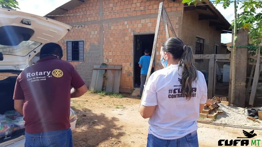 A CUFA MATUPÁ, INICIOU A ENTREGA DE SEXTAS BÁSICAS NA TERÇA-FEIRA (12)