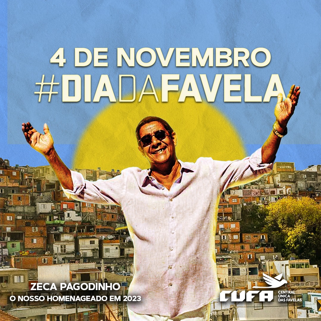 No Dia da Favela, CUFA promove grande evento com homenagem a Zeca Pagodinho