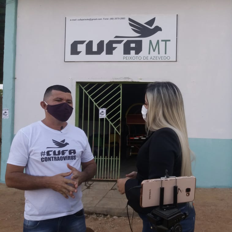 CUFA PEIXOTO recebeu 100 cartões vale alimentação da empresa Carrefour