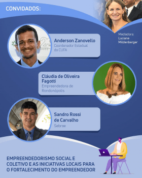 PRESIDENTE DA CUFA MT PARTICIPARÁ DE LIVE NO CIRCUITO EMPREENDEDOR