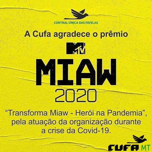 CERIMÔNIA ACONTECEU NA ÚLTIMA QUINTA-FEIRA (24) E TEVE CATEGORIAS PARA HOMENAGEAR AÇÕES SOCIAIS